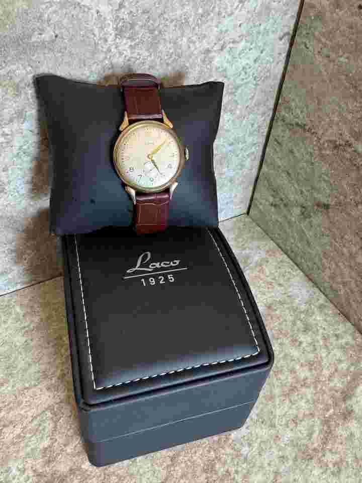 Laco Vintage Handaufzug Bruchsicher Sonderedition