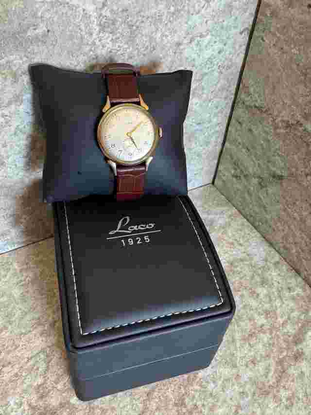 Laco Vintage Handaufzug Bruchsicher Sonderedition