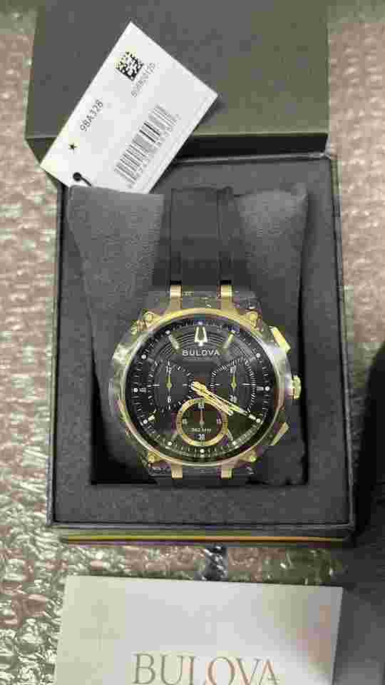 Bulova Crystal 150 Anniversary CURV 98A328 Chronograph 98A328 Sapphire Crystal - 150 Anniversary