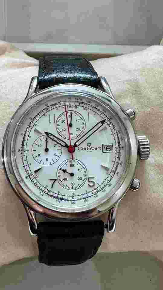 Cortébert Chronograph Full Original & Box