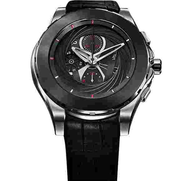 Швейцарские часы Valbray Oculus Chrono race pvd 8201