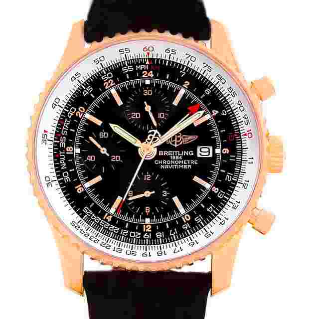 Швейцарские часы Breitling Navitimer World Rose Gold Limited Edition 8724