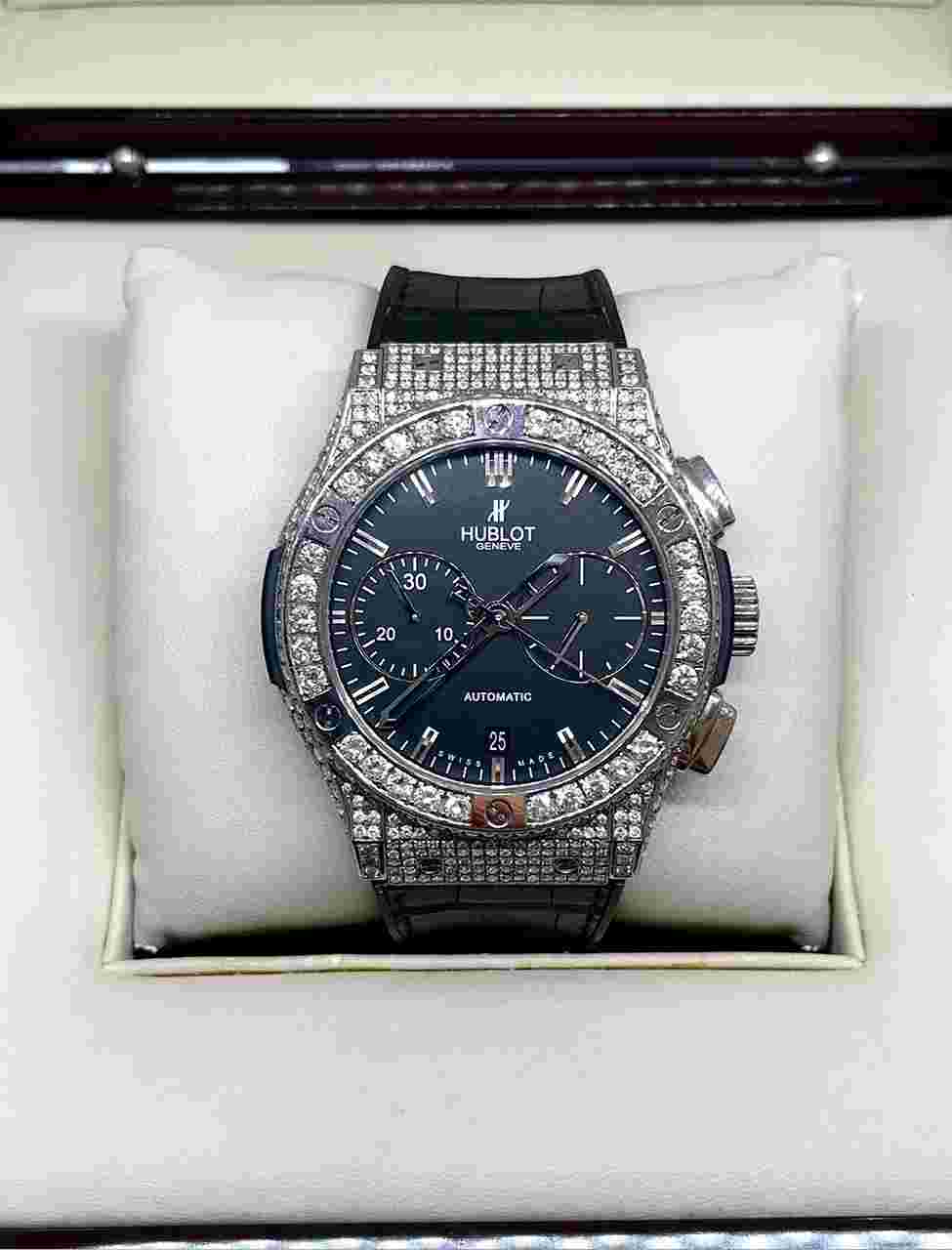 Купить часы Hublot Classic Fusion Chronograph Jewelry
