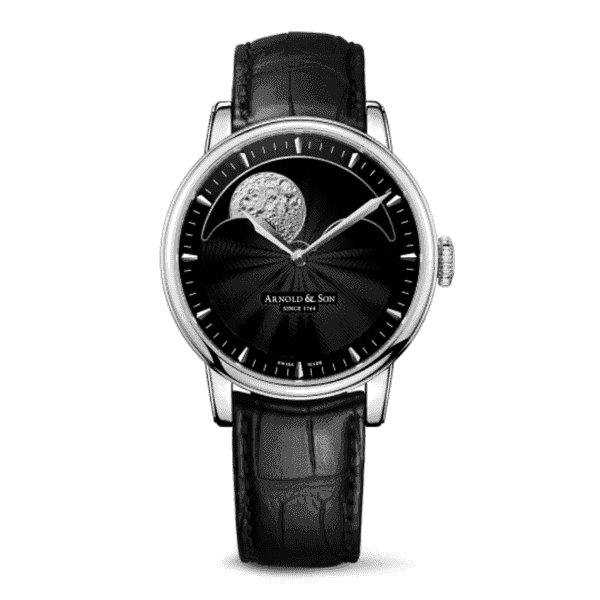 Arnold & Son HM Perpetual Moon Stainless Steel 1GLAS.B01A.C122S