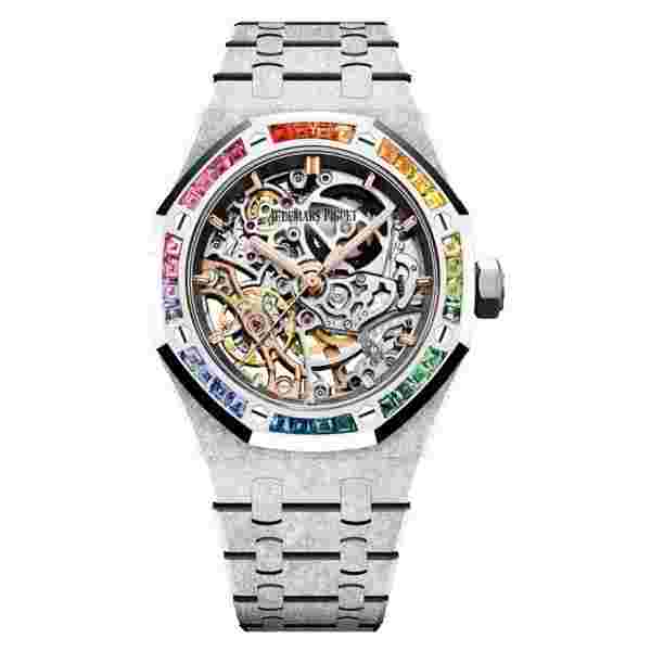 Audemars Piguet Royal Oak Frosted Gold Double Balance Wheel Openworked 15468BC.YG.1259BC.01-B