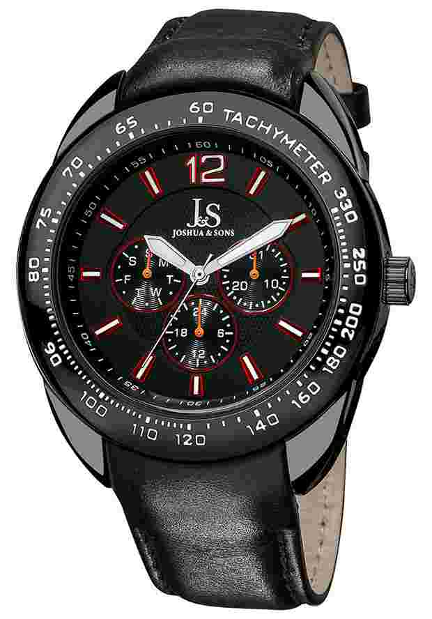 Joshua and Sons JS-45-BK  Men's Quartz Watch