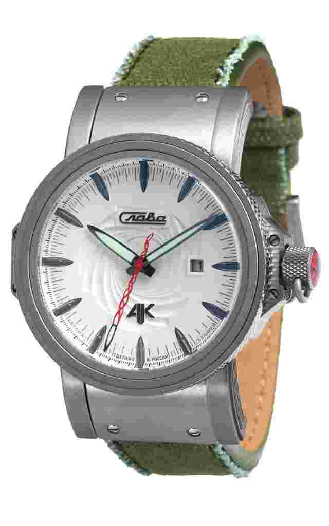 9690767/300-2416 Wrist watch Slava ак mechanical с Automaticом 9690767/300-2416