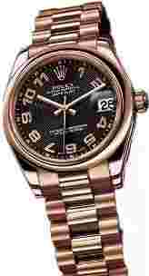 178245 black dial Arabic Rolex