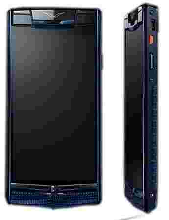 Signature Touch Pure Navy Lizard Vertu
