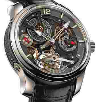 GF02s Platine Bi-colour Greubel Forsey