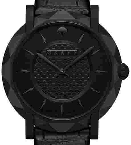 GraffStar Slim Eclipse 43mm Titanium Black DLC GRAFF