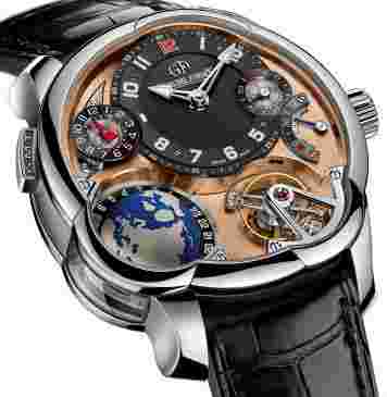GMT Platinum Black dial Greubel Forsey