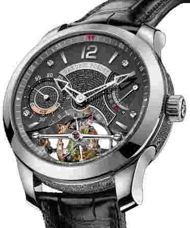 Double Tourbillon 30 PT Anthracite gold dial Greubel Forsey