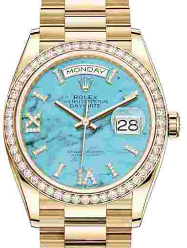 128348RBR Turquoise Rolex