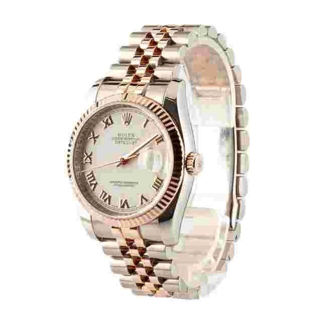Pre-Owned Rolex Datejust 116231 White Roman Dial
