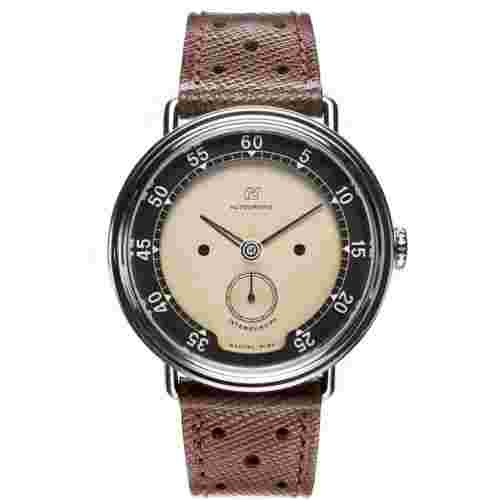 AUTODROMO INTEREUROPA MANUAL WIND CREAM DIAL 39MM