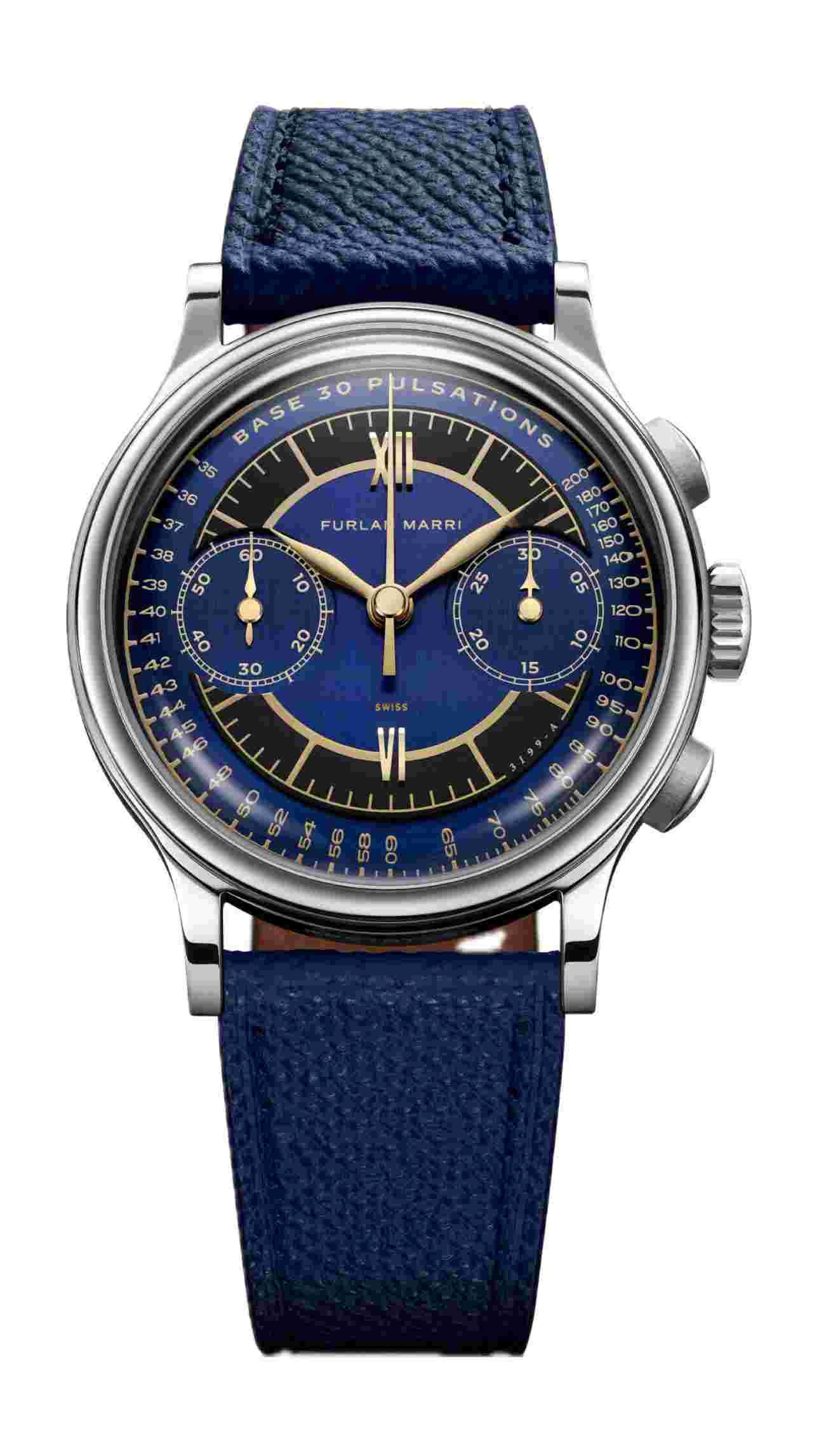 Швейцарские часы Furlan Marri Honey Blue Flyback 3199-А (32331)