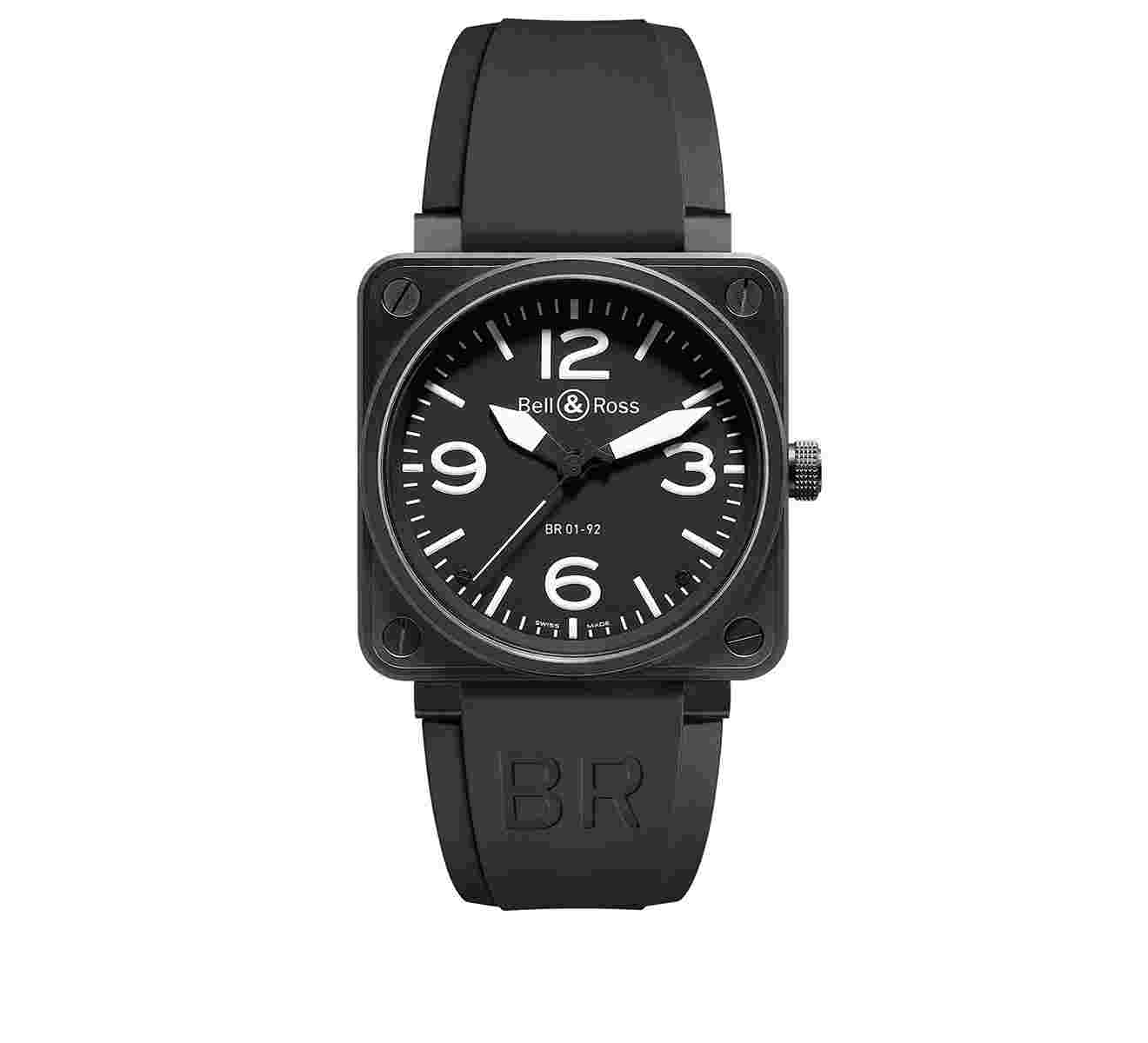 BELL&ROSS Часы Auto Black Carbon