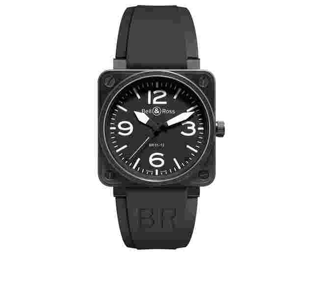 BELL&ROSS Часы Auto Black Carbon