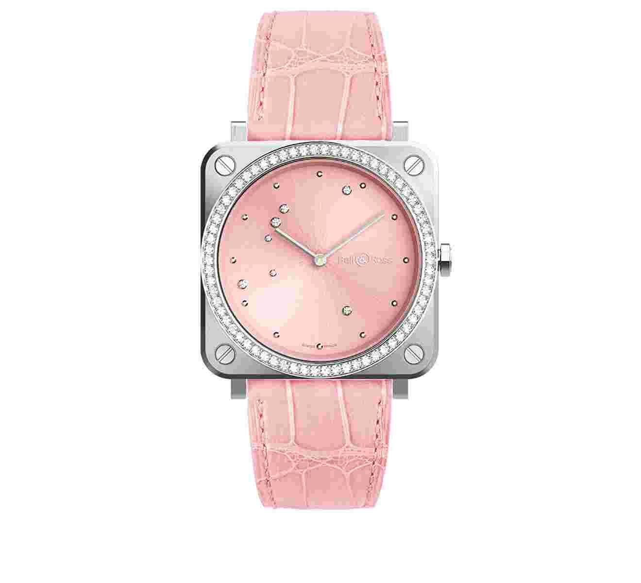 BELL&ROSS Часы Pink Diamond Eagle Diamonds