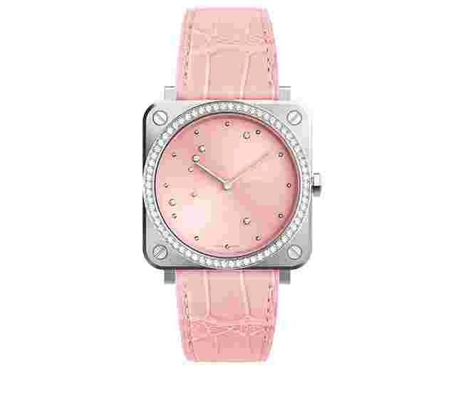 BELL&ROSS Часы Pink Diamond Eagle Diamonds