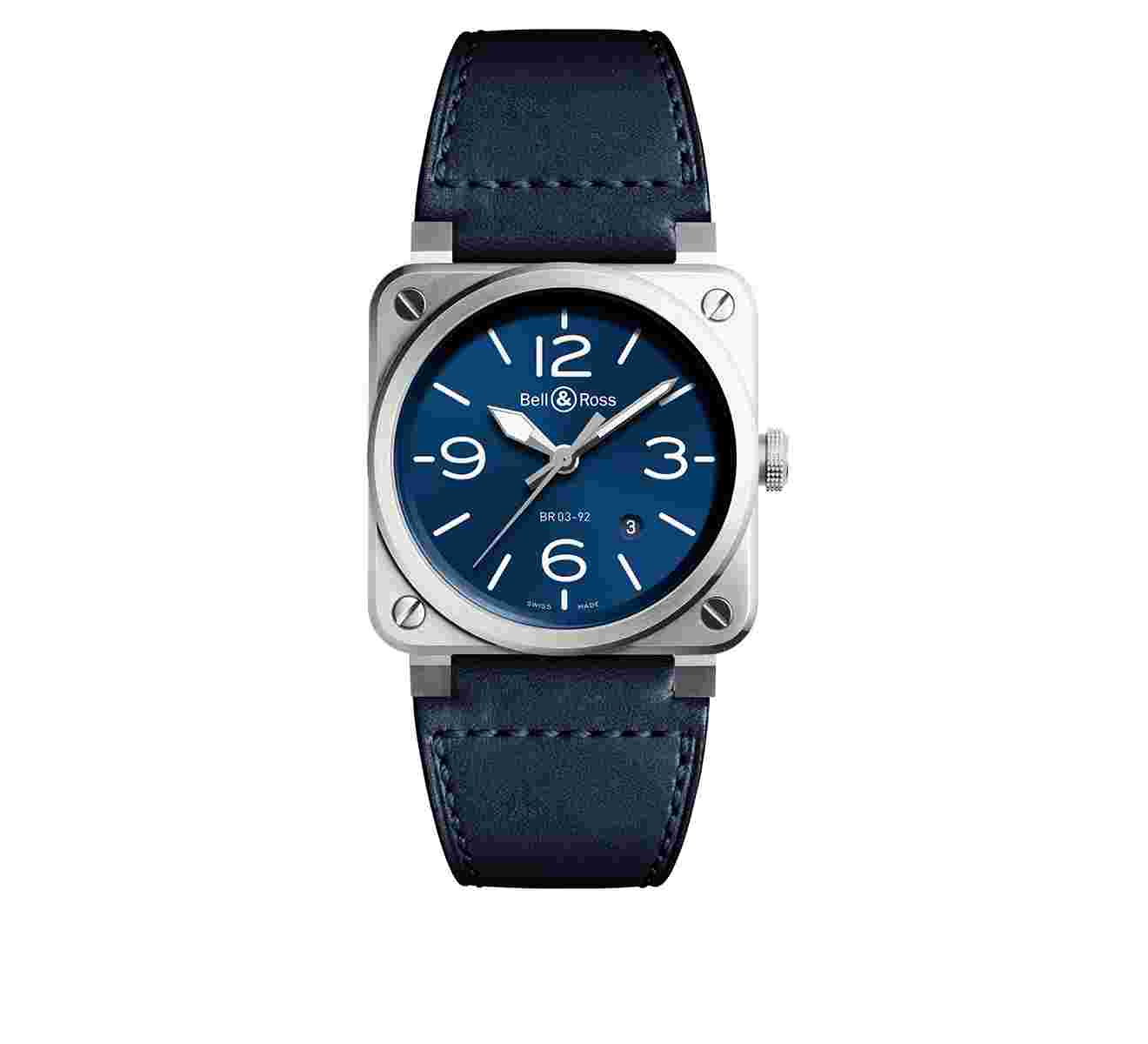 BELL&ROSS Часы BR 03-92 Blue Steel