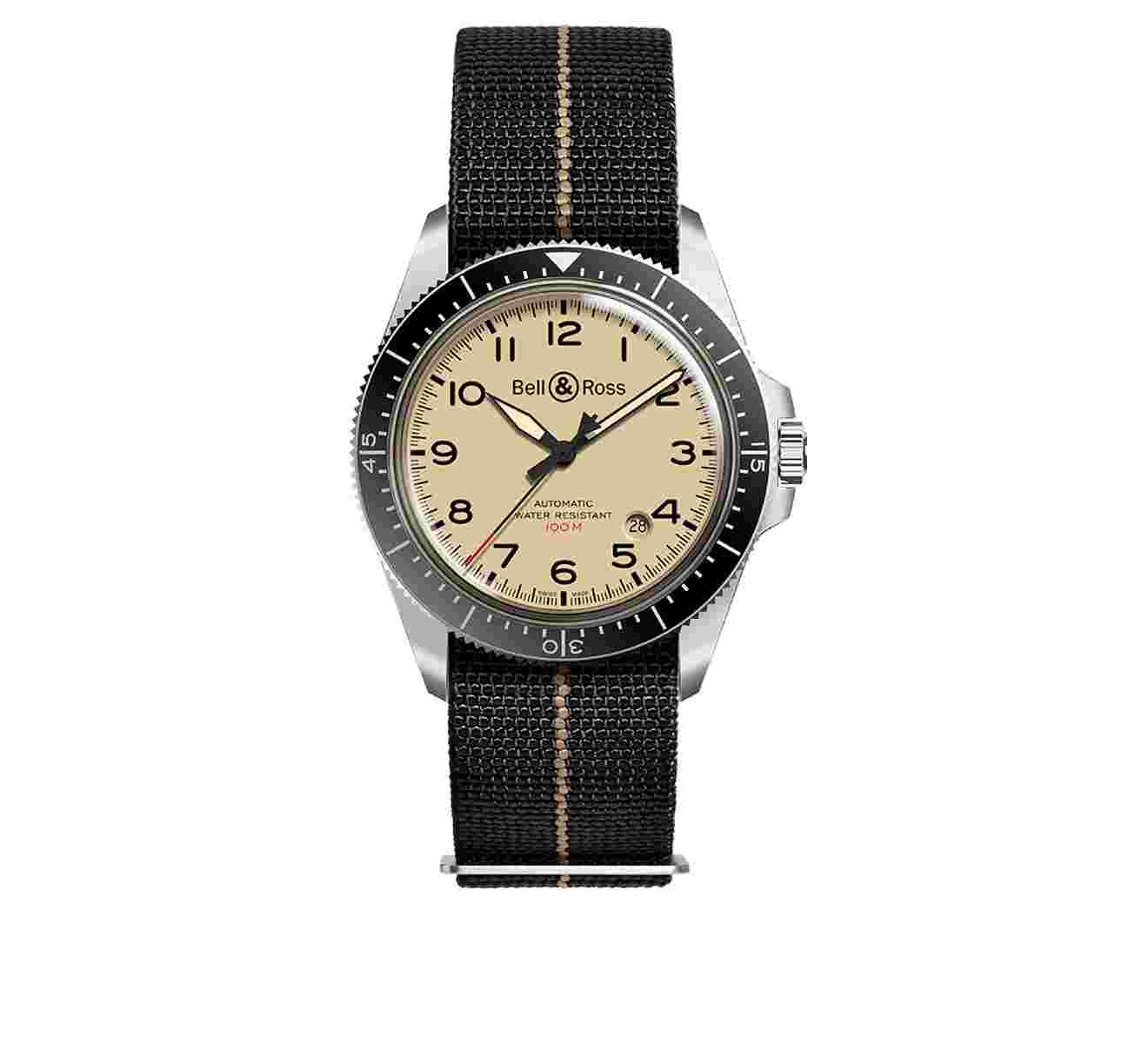 BELL&ROSS Часы BRV292 Military Beige