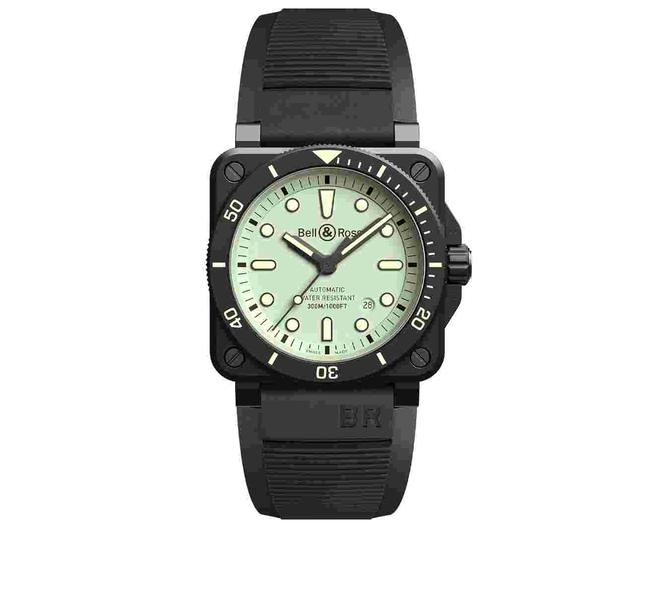 BELL&ROSS Часы BR 03-92 Diver Full Lum