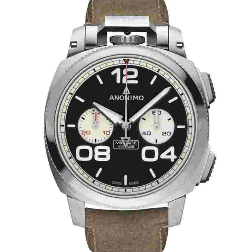 Anonimo Militare Automatic Black 43mm