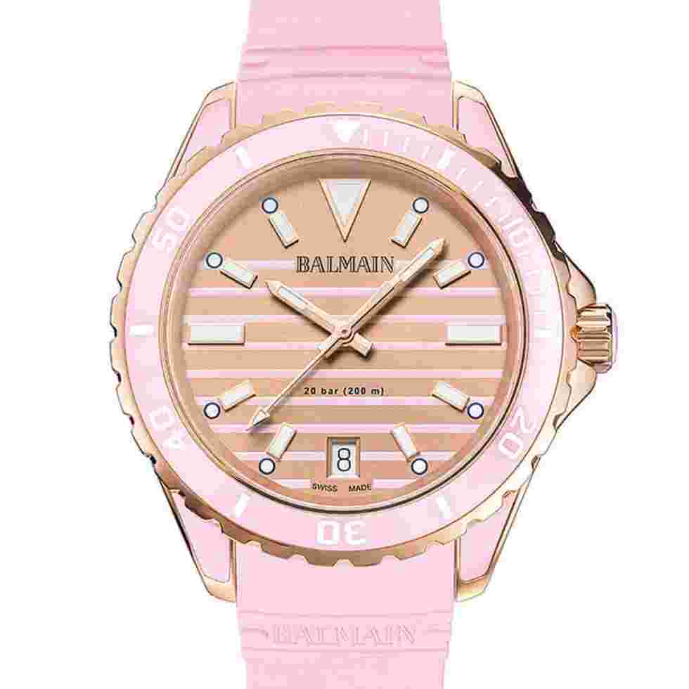 Balmain Ophrys Quartz Pink 39mm
