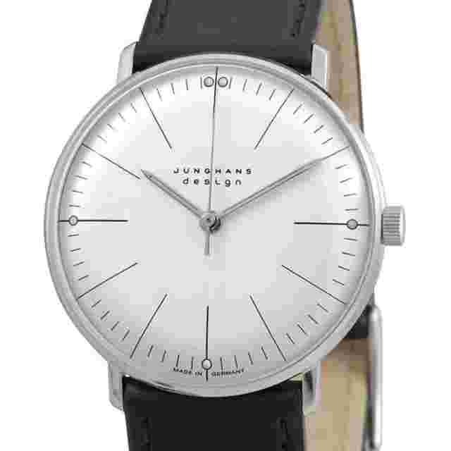 Junghans Max Bill Manual Winding Silver 34mm
