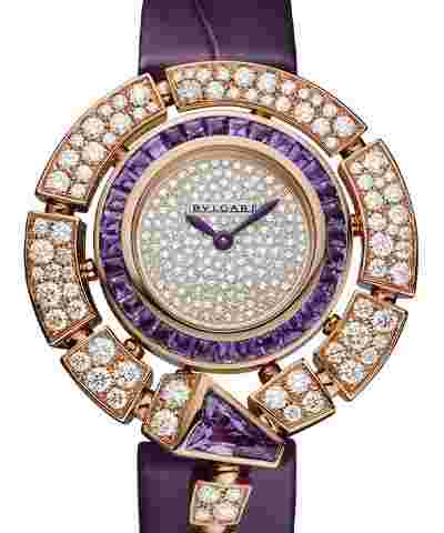 Bulgari Serpenti Quartz Gemstones 27mm