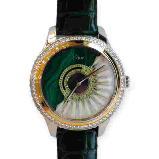 Pre-owned Dior Grand Bal Plume Automatic Limited Edition 36mm CD153B2FA001