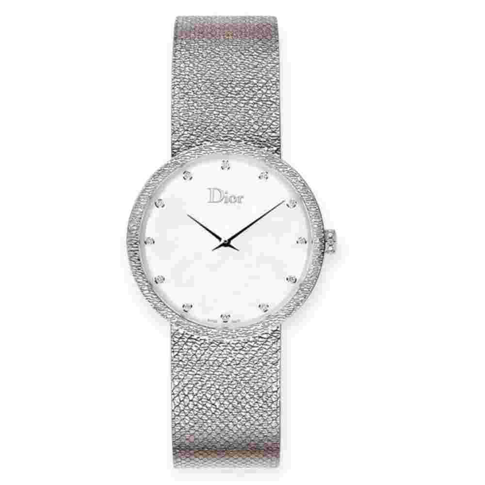 Pre-owned Dior La D de Dior 36mm Quartz CD043116M001