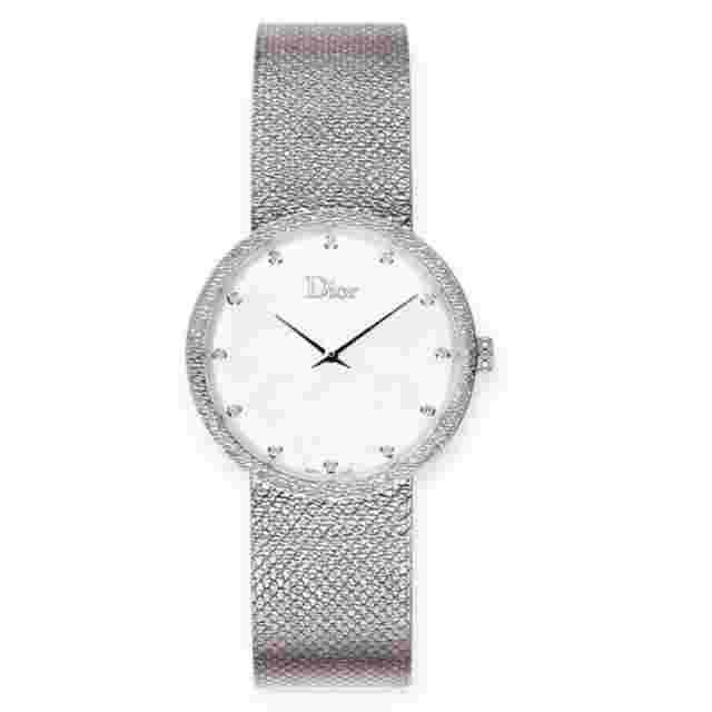 Pre-owned Dior La D de Dior 36mm Quartz CD043116M001