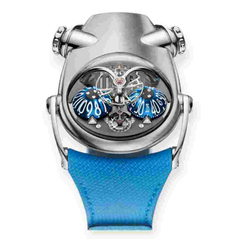 Pre-owned MB&F HM10 Bulldog Grade 5 Titanium Men’s Watch 40mm 100.TL.BL