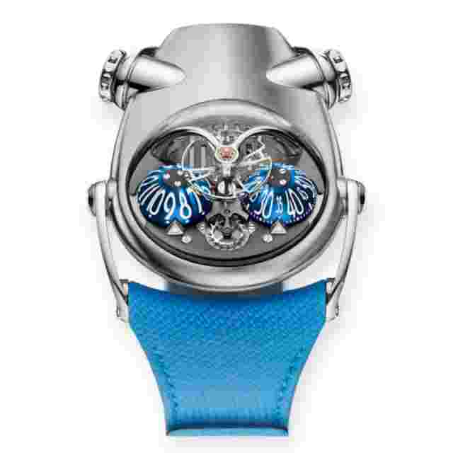 Pre-owned MB&F HM10 Bulldog Grade 5 Titanium Men’s Watch 40mm 100.TL.BL