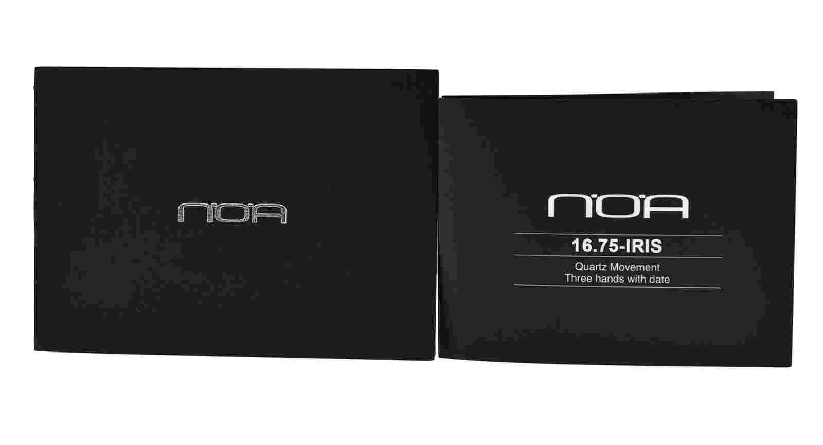 NOA 16.75 IRIS Unisex Stainless Steel Date Quartz 41MM Watch