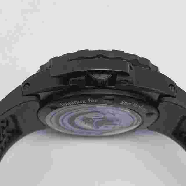 Luminox Scott Cassell Deep Dive 44mm Steel Black Dial Automatic Watch