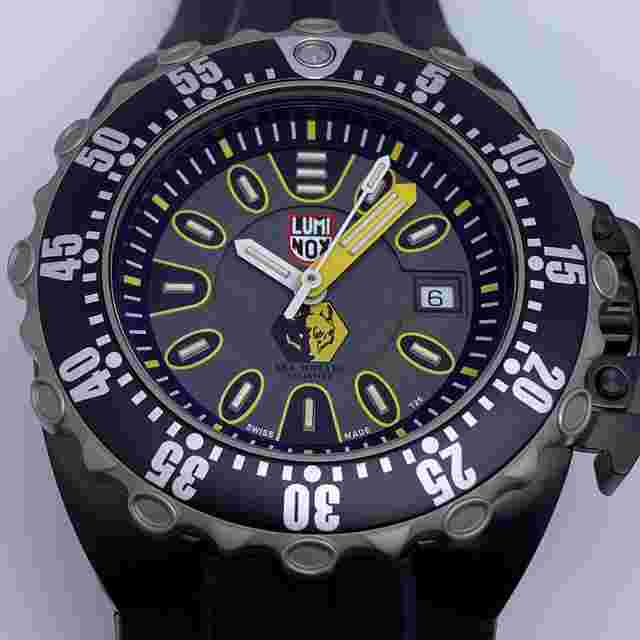 Luminox Deep Dive Scott Cassell 44mm Steel Grey Dial Automatic Watch