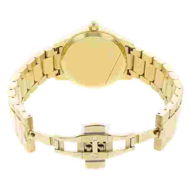 Tory Burch Collins Gold Tone Stainless Steel Cream Quartz Ladies Watch TB1200