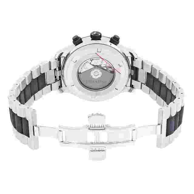 Valentino Steel Rubber Black Dial Automatic Mens Watch V40LCA9R909-S09R