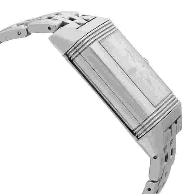 Jaeger-LeCoultre Reverso Grande Date GMT Steel Duo Face Hand Wind Watch