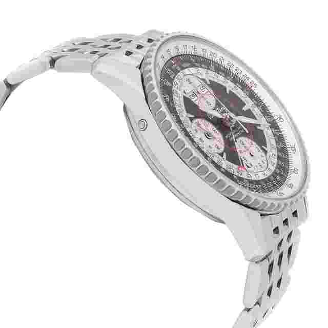 Breitling Montbrillant Datora Steel Panda Dial Automatic Watch