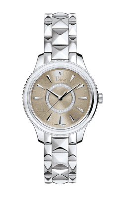 BRAND NEW CHRISTIAN DIOR VIII MONTAIGNE CD152110M008 LADIES DIAMOND STEEL WATCH