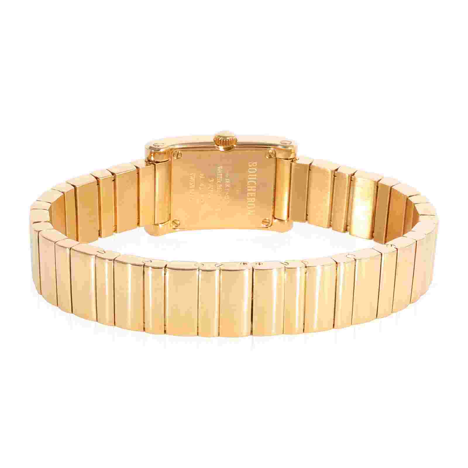 Boucheron Reflet  Women's Watch in  Yellow Gold