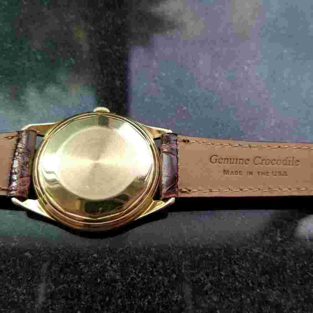 VACHERON CONSTANTIN Men's 18k Solid Gold Geneve Dress Watch, c.1950s Swiss LV900