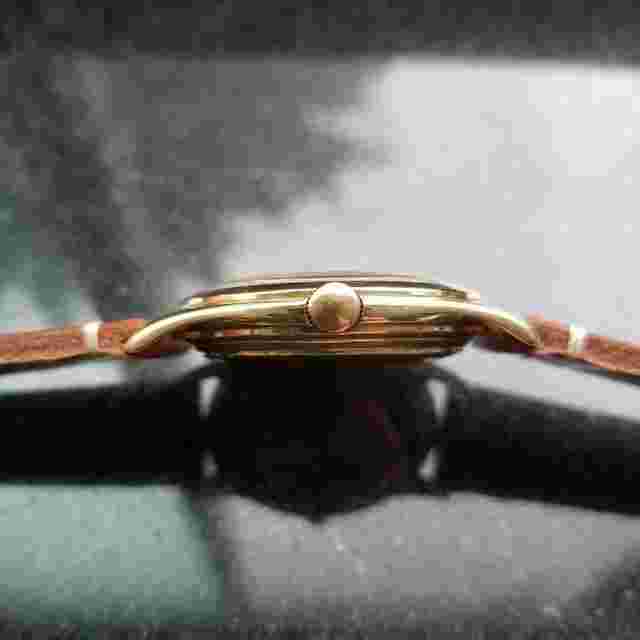 VACHERON CONSTANTIN 18k Solid Gold Men's Geneve Automatic c.1950s Swiss LV900TAN