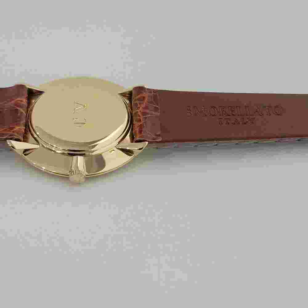 Mens Vacheron Constantin Ref 6317 34mm 18k Gold Manual Wind 1970s Swiss RA215