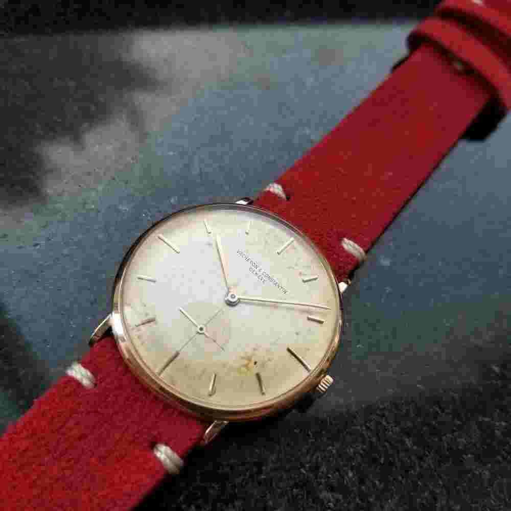 Men's Vacheron & Constantin 18K Rose Gold Vintage 6483 Manual, c.1960s LV658RED